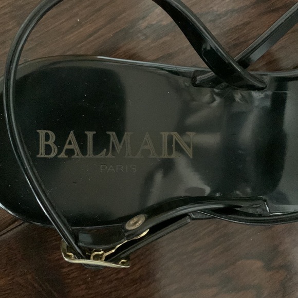 Balmain rubber sandals - Picture 2 of 7